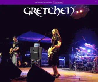 Gretchenland.com(Gretchen #HeavyMelodicHappyGothicChickRock) Screenshot