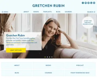 Gretchenrubin.com(Gretchen Rubin) Screenshot