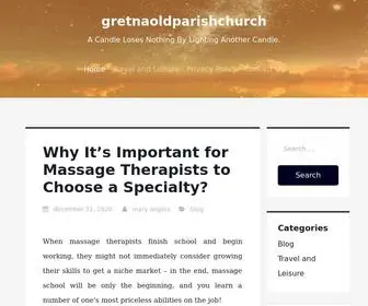 Gretnaoldparishchurch.com(A Candle Loses Nothing By Lighting Another Candle) Screenshot