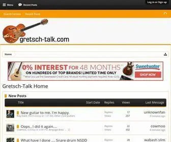 Gretsch-Talk.com(Gretsch-Talk Home) Screenshot