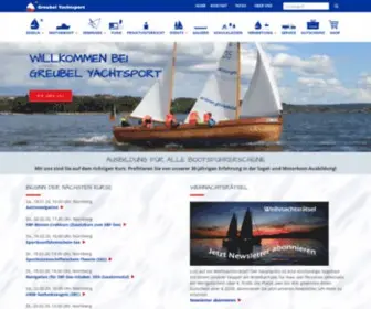 Greubel.de(Greubel Yachtsport) Screenshot