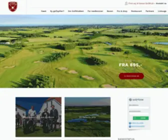 Grevegolf.dk(Golfklub i Karlslunde) Screenshot