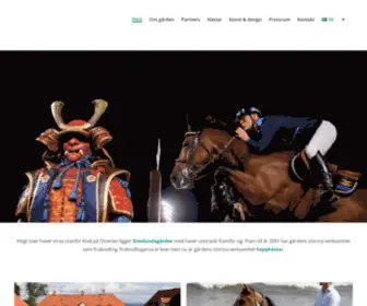 Grevlunda.com(Fredricson Show Jumping) Screenshot