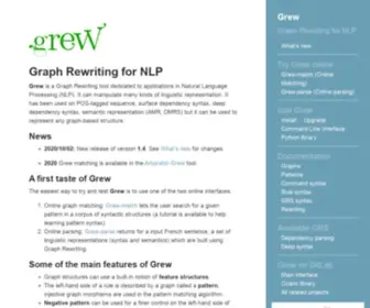 Grew.fr(Grew) Screenshot