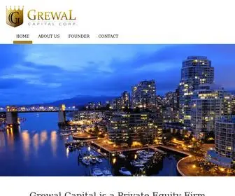 Grewalcapital.com(Grewal Capital Corp) Screenshot