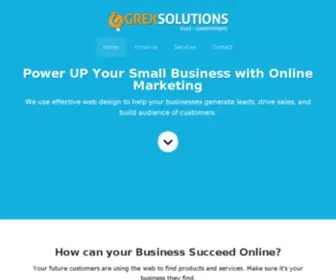 Grexsolutions.com(Grex Solutions Private Limited) Screenshot