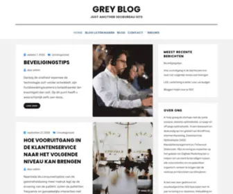 Grey-Blog.be(Grey Blog) Screenshot