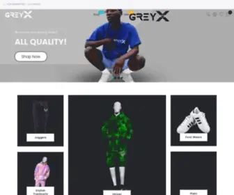 Grey-X.com(Style for every story) Screenshot