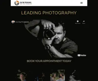 Greybugphotography.com(Headshot Portrait Engagement Photography in San Antonio) Screenshot