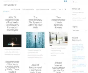 Greycoder.com(How To Be Private Online & Bypass Internet Restrictions) Screenshot