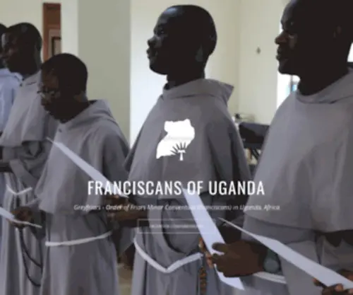 Greyfriars.ug(Franciscans Conventual in Uganda Africa) Screenshot