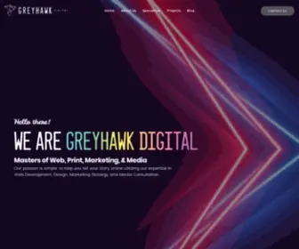 Greyhawkdigital.com(Our passion) Screenshot