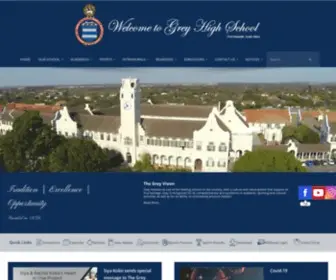 Greyhighschool.com(Tradition) Screenshot
