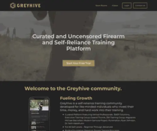 Greyhive.com(Greyhive) Screenshot