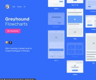 Greyhound.design(Free Flowcharts for Figma & Sketch App) Screenshot