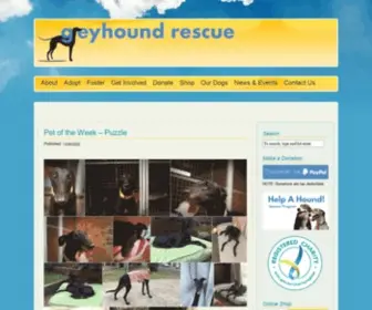 Greyhoundrescue.com.au(Greyhound Rescue) Screenshot