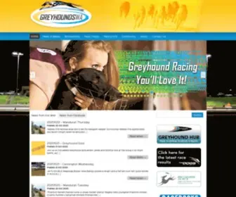 Greyhoundswa.com.au(Greyhound racing) Screenshot