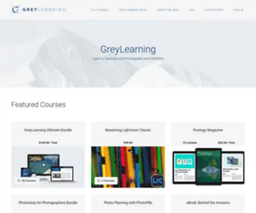 Greylearning.com(Temporary Page) Screenshot