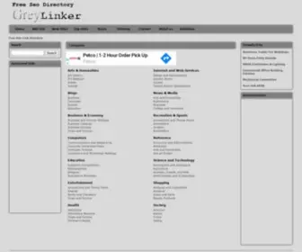 Greylinker.com(Free Seo Link Directory) Screenshot