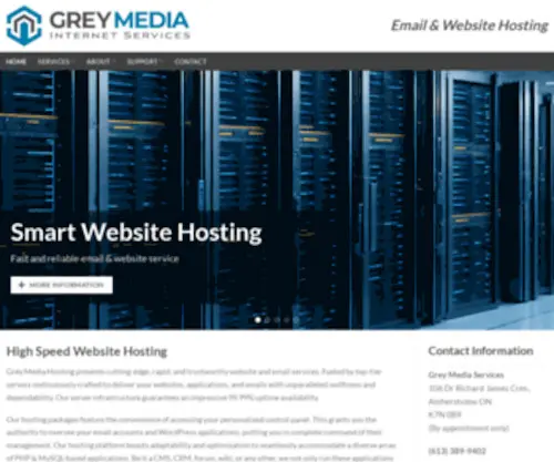 Greymedia.net(Website & Email Hosting) Screenshot