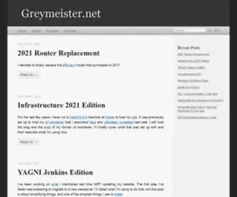 Greymeister.net(I decided to finally replace the ERLite) Screenshot