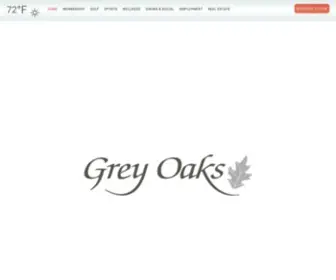 Greyoakscc.com(Grey Oaks Country Club) Screenshot