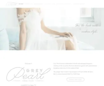 Greypearlbridal.com(By appointment only) Screenshot