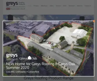 Greysartstone.co.uk(Greys Roofing Products) Screenshot