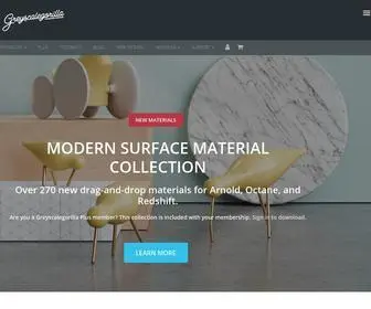 Greyscalegorilla.com(Plugins & Training for 3D Motion Design) Screenshot