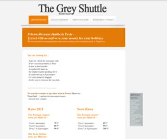 Greyshuttle.com(Private discount shuttle in Paris) Screenshot