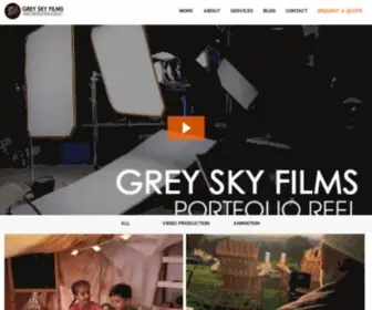 Greyskyfilms.com(Grey Sky Films) Screenshot