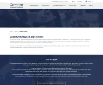 Greystarcareers.eu(European career opportunities at Greystar come in all shapes and sizes with one common goal) Screenshot