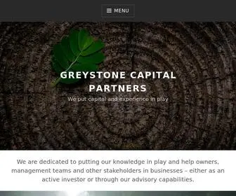 Greystonecp.com(We put capital and experience in play) Screenshot