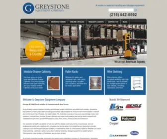 Greystoneequipment.com(Material Handling) Screenshot