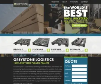 Greystonelogistics.com(Greystone Logistics) Screenshot