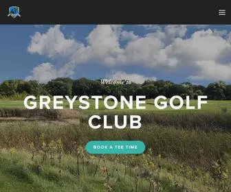 Greystonemn.com(GreyStone Golf Club in Sauk Centre MN) Screenshot