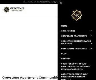 Greystoneproperties.net(Greystone Columbus GA Apartments Most desirable places to live in GA) Screenshot