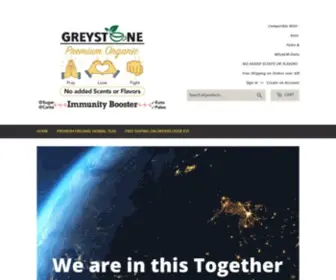 Greystonetea.com(Greystone Tea) Screenshot