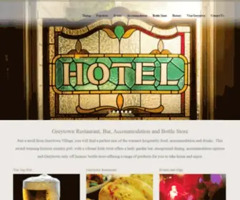 Greytownhotel.co.nz(Top Pub & 1860 Restaurant) Screenshot