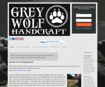 Greywolfhandcraft.com(Traditional World Craft) Screenshot