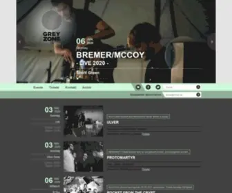 Greyzone-Concerts.de(Startseite) Screenshot