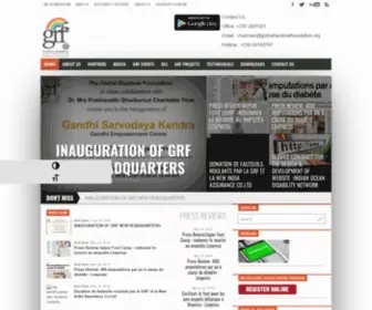 GRFtrust.org(Global Rainbow Foundation) Screenshot