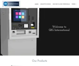 Grgatm.com(GRG International) Screenshot