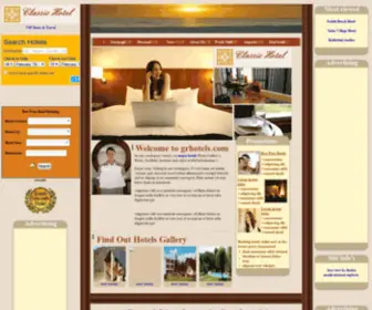 Grhotels.com(Best Price Hotels Around the World in . hotels catalogue. In our catalogues visitors see major Greek hotels Photo Gallery?s) Screenshot