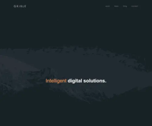 Grible.co(Intelligent Digital Solutions) Screenshot