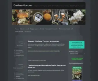 Gribnik-Rossii.ru(Грибник России) Screenshot