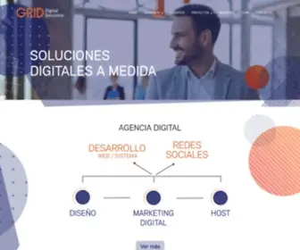 Grid.cl(Agencia de Marketing Digital) Screenshot