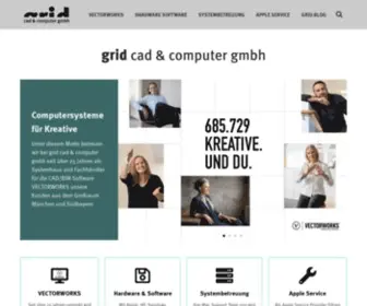 Grid.de(Grid cad & computer gmbh) Screenshot