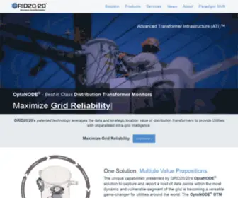 Grid2020.com(Distribution Transformer Monitors) Screenshot