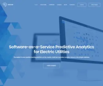 Gridcure.com(Predictive analytics software for the energy industry) Screenshot
